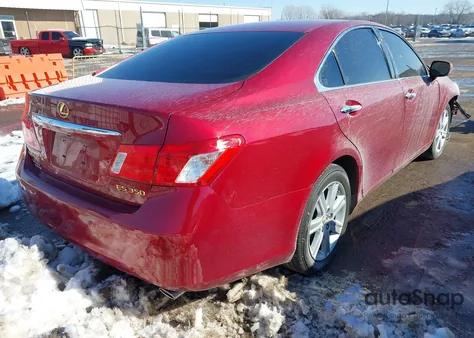 2009 Lexus Es 350 from USA, damaged, VIN JTHBJ46G492310279